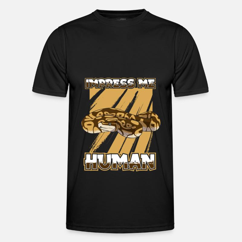 Boa Constrictor Snake Men's Functional T-Shirt