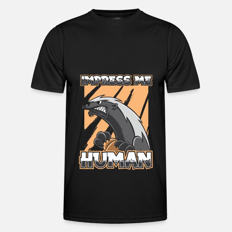 Honigdachs Männer Funktions-T-Shirt