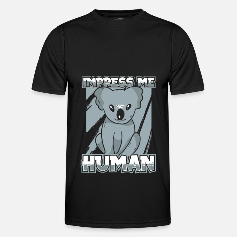 Koala Koala Bear - Men's Functional T-Shirt - black