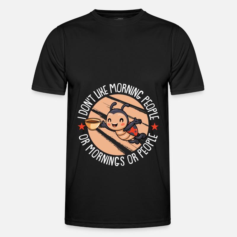 Ladybug Modschegiebchen Mariechenkäfer - T-shirt sport Homme - noir