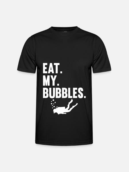 Scuba Diving Divers Diving - Men's Functional T-Shirt - black