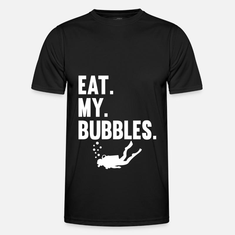 Plongée sous-marine Plongeurs Plongée - T-shirt sport Homme - noir