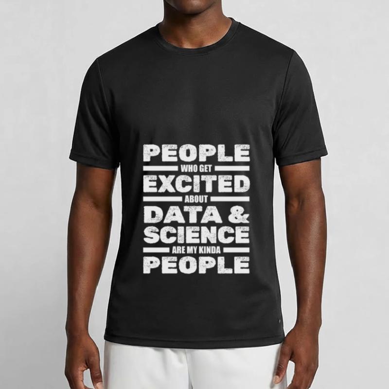 Big Data Science Engineer Scientist Analyst Männer Funktions-T-Shirt