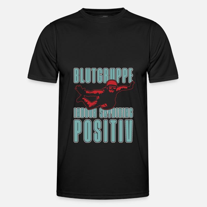 Indoor Skydiving Men's Functional T-Shirt