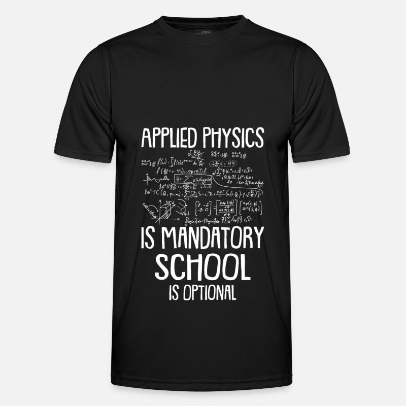 Physics Physicist - Men's Functional T-Shirt - black
