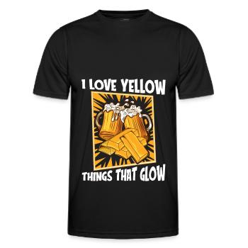 Gold Mining Gold Mine - Men's Functional T-Shirt - black - Front - AI Model Male 178 dark (178cm)