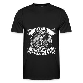 Gold Mining Gold Mine - Men's Functional T-Shirt - black - Front - AI Model Male 178 dark (178cm)