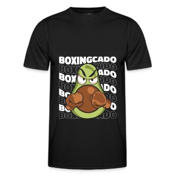 Boxen Boxing Boxer Boxkampf Kämpfer - Männer Funktions-T-Shirt - Schwarz - Vorne - AI Model Male 178 dark (178cm)