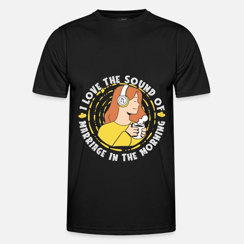 Tontechniker Sound Audio Engineer - Männer Funktions-T-Shirt - Schwarz