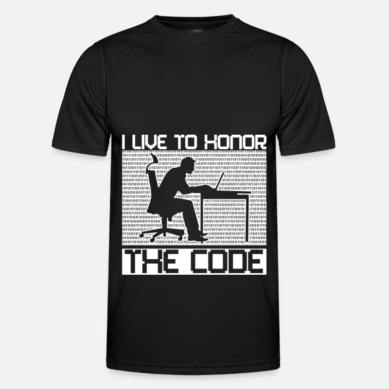 Programmer Coder Software Developer - Men's Functional T-Shirt - black