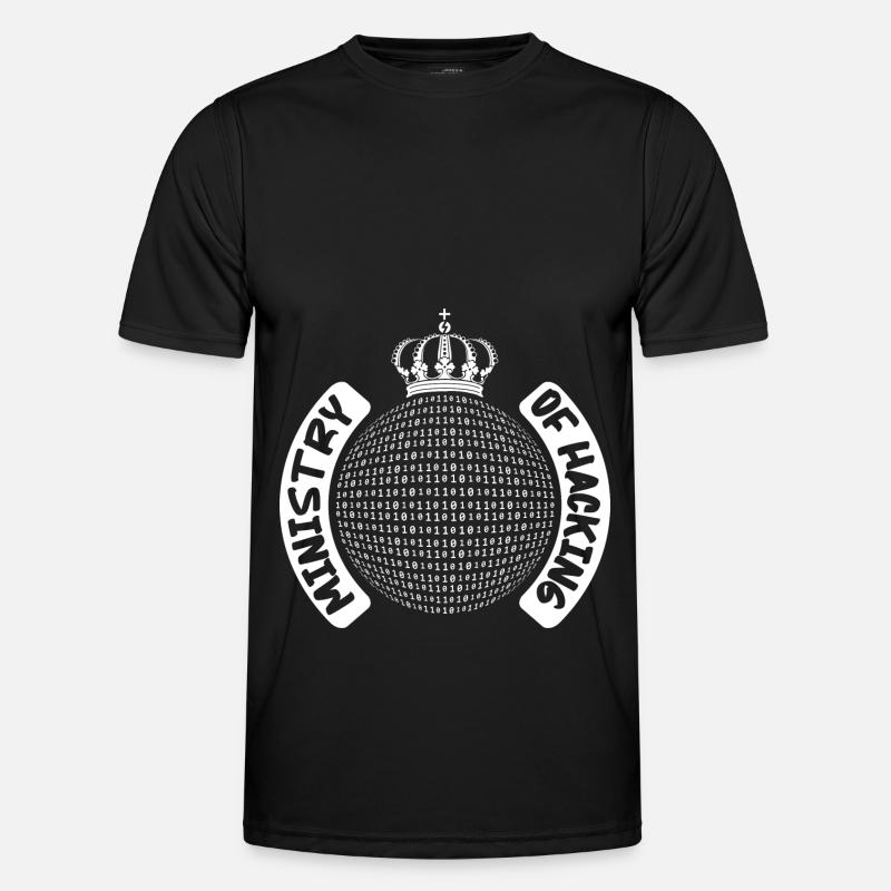 Programmierer Coder Software Entwickler - Männer Funktions-T-Shirt - Schwarz
