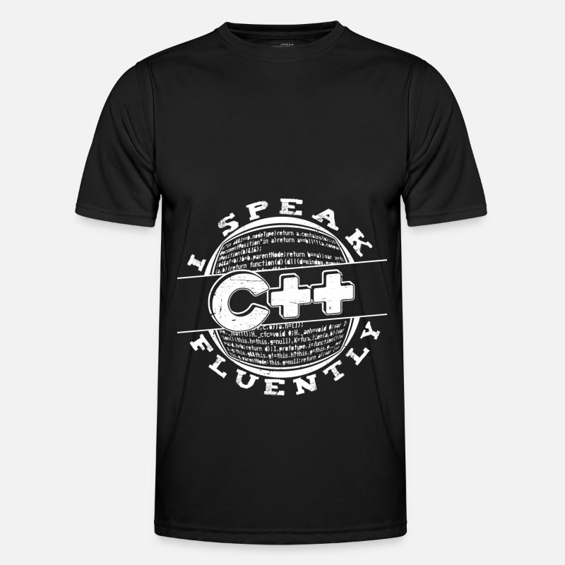 Programmierer Coder Software Entwickler - Männer Funktions-T-Shirt - Schwarz
