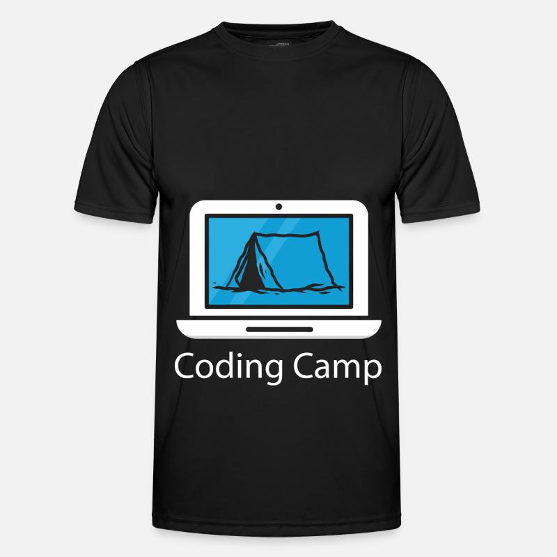 Programmierer Coder Software Entwickler - Männer Funktions-T-Shirt - Schwarz