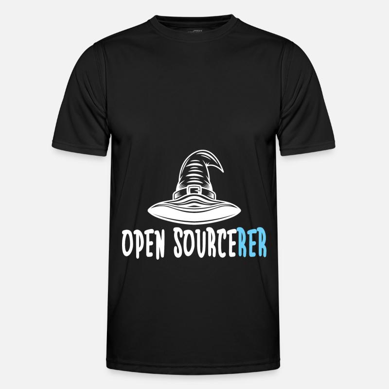 Programmierer Coder Software Entwickler - Männer Funktions-T-Shirt - Schwarz