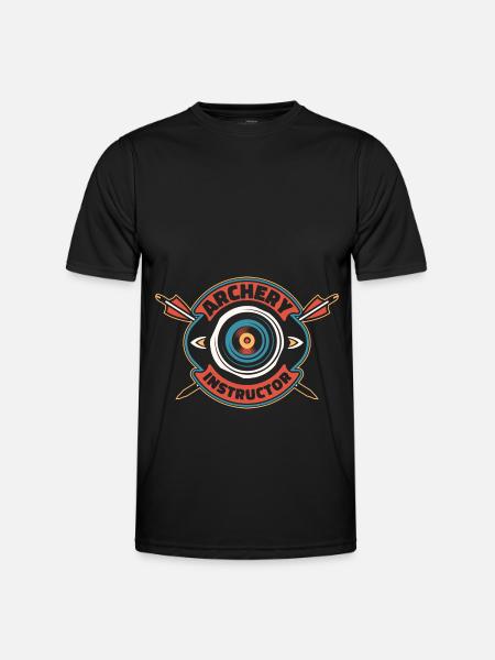 Archer Archery Arrow Archery Archery - Men's Functional T-Shirt - black