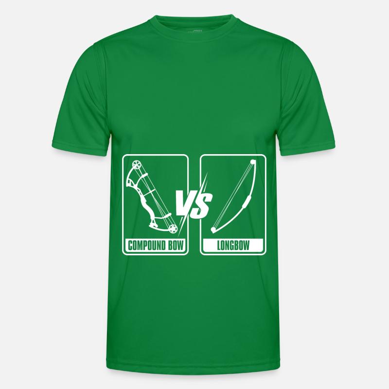 Bogenschütze Bogensport Pfeil Bogen Bogenschießen Männer Funktions-T-Shirt