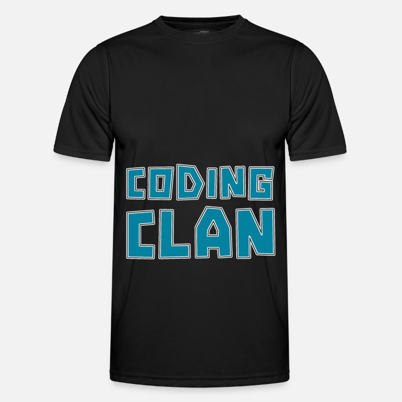 Programmierer Coder Software Entwickler - Männer Funktions-T-Shirt - Schwarz