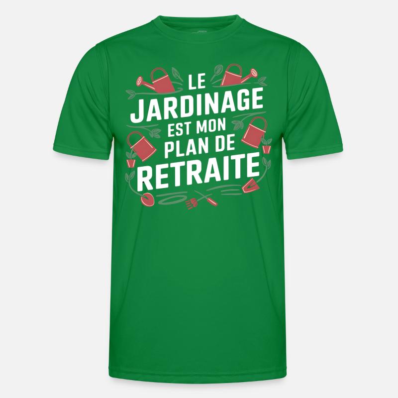 Retirement Plan Men's Functional T-Shirt