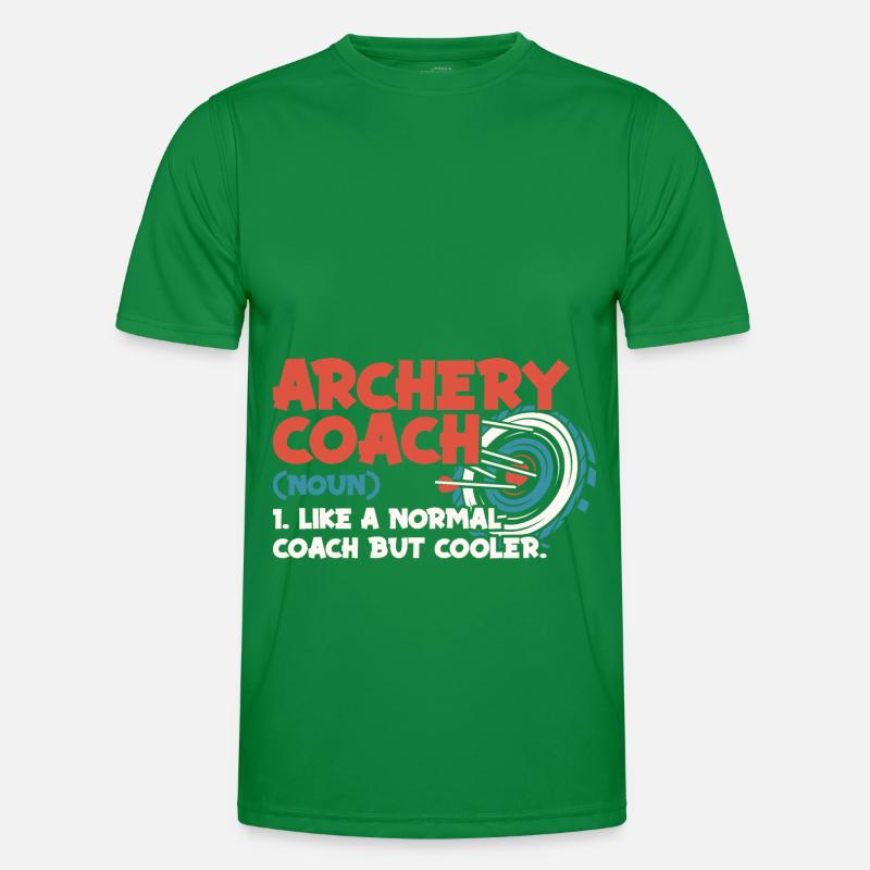 Bogenschütze Bogensport Pfeil Bogen Bogenschießen Männer Funktions-T-Shirt