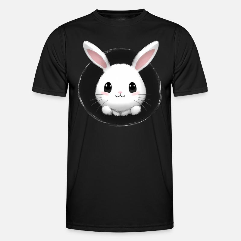 Little Bunny Bunny Rabbit - Men's Functional T-Shirt - black
