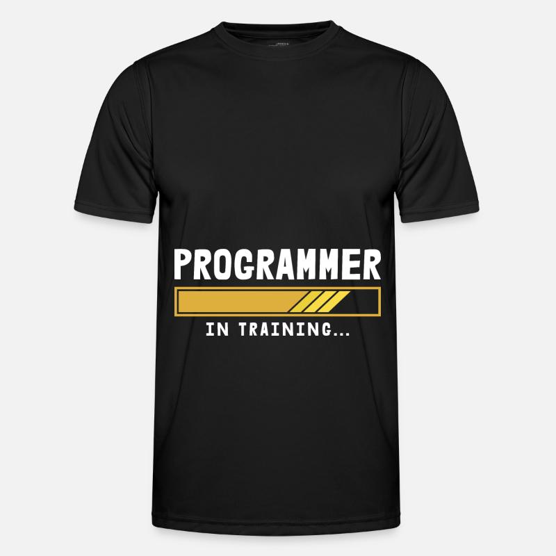 Programmer Coder Software Developer - Men's Functional T-Shirt - black