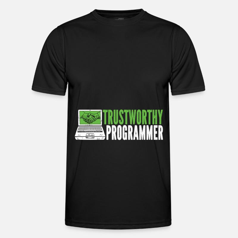 Programmer Coder Software Developer - Men's Functional T-Shirt - black