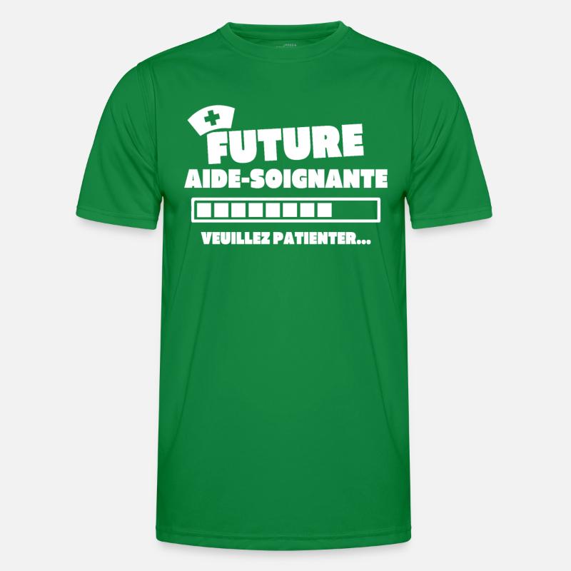 Future aide soignante T-shirt sport Homme
