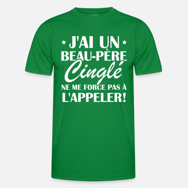 Beau-père cinglé T-shirt sport Homme