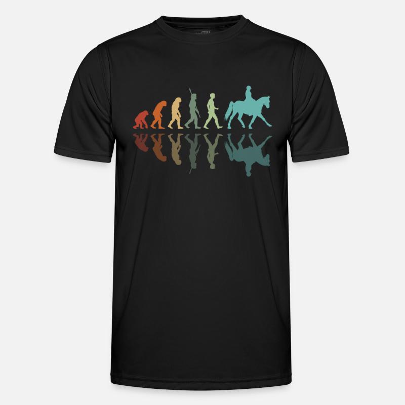 Evolution Riding - Men's Functional T-Shirt - black