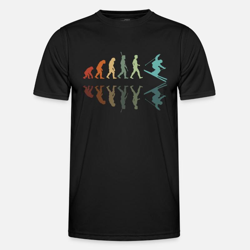 Ski development - Men's Functional T-Shirt - black