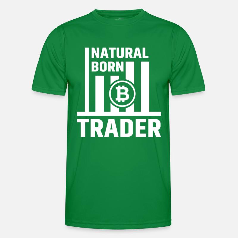 Bitcoin Trader Trading BTC Männer Funktions-T-Shirt
