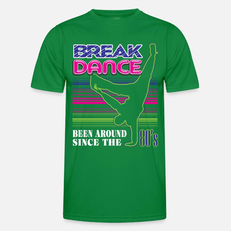 Breakdance Männer Funktions-T-Shirt