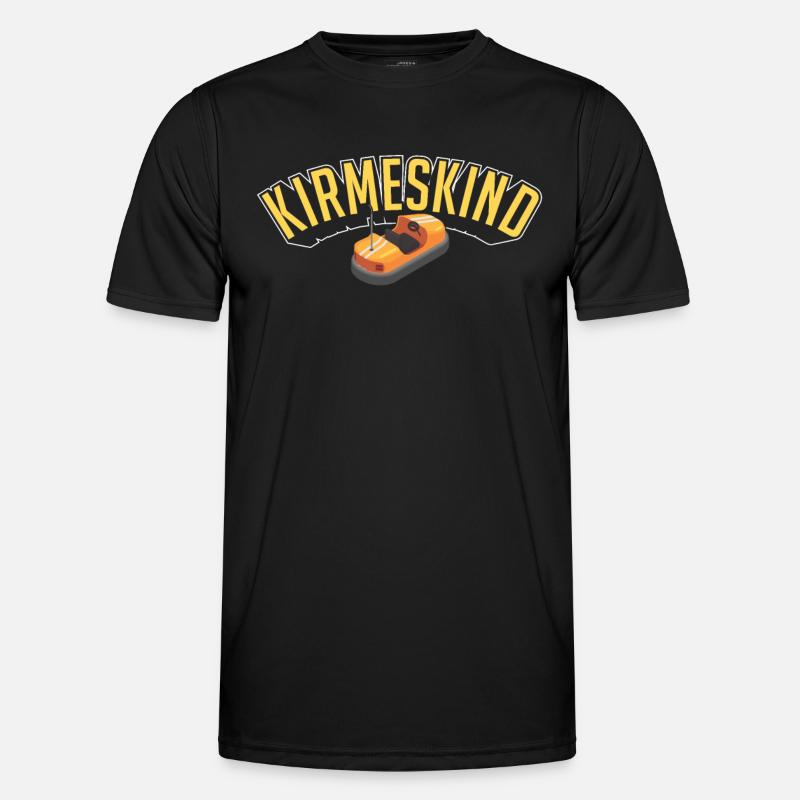 Rummel Kirmes Achterbahn Autoscooter Geschenk Männer Funktions-T-Shirt