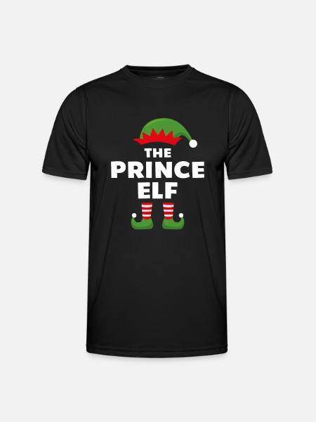 Le Prince Elfe - T-shirt sport Homme - noir