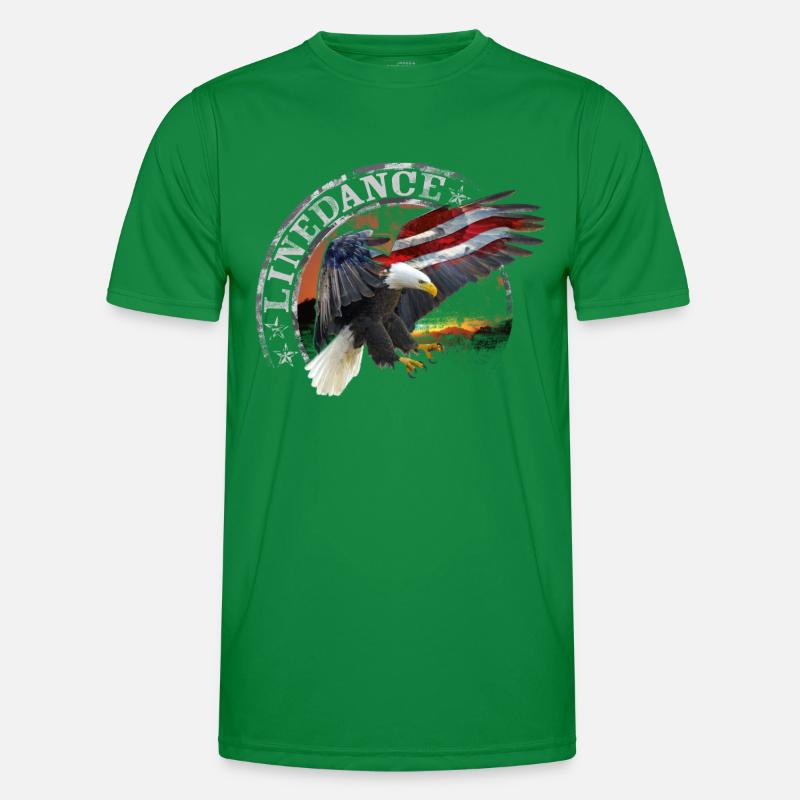 kl_linedance32 Männer Funktions-T-Shirt