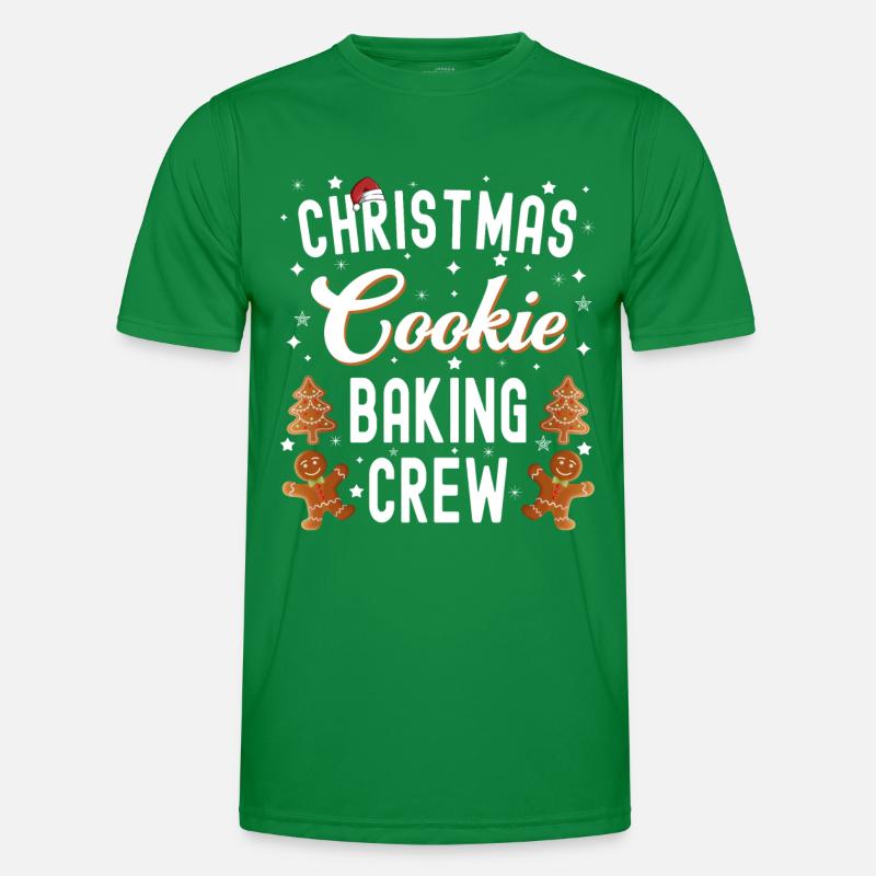 Cookie Baking Crew Männer Funktions-T-Shirt