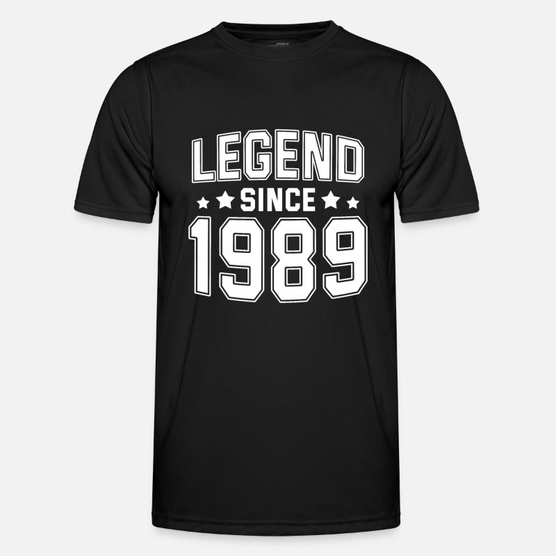 Legend since 1989 - Men's Functional T-Shirt - black