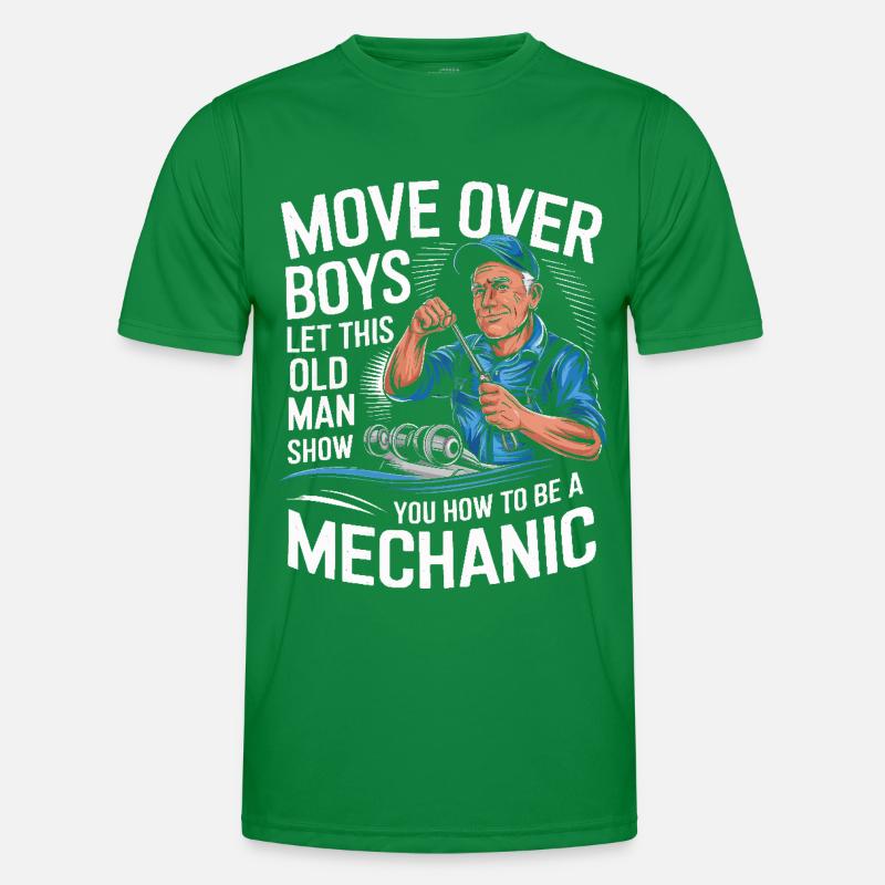 Mechanic Mechanic Workshop Men's Functional T-Shirt