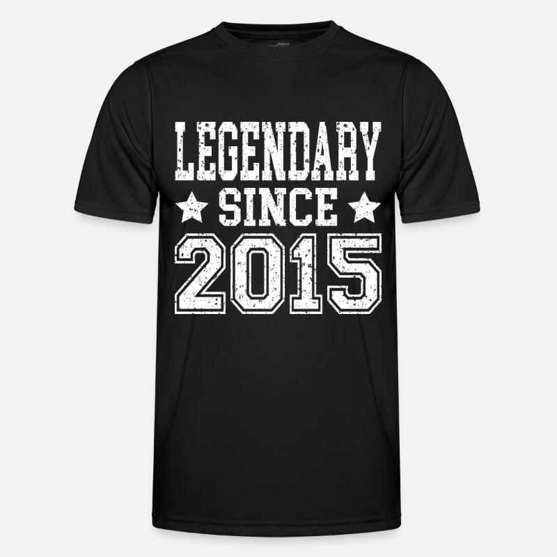 Legendary since 2015 - Men's Functional T-Shirt - black