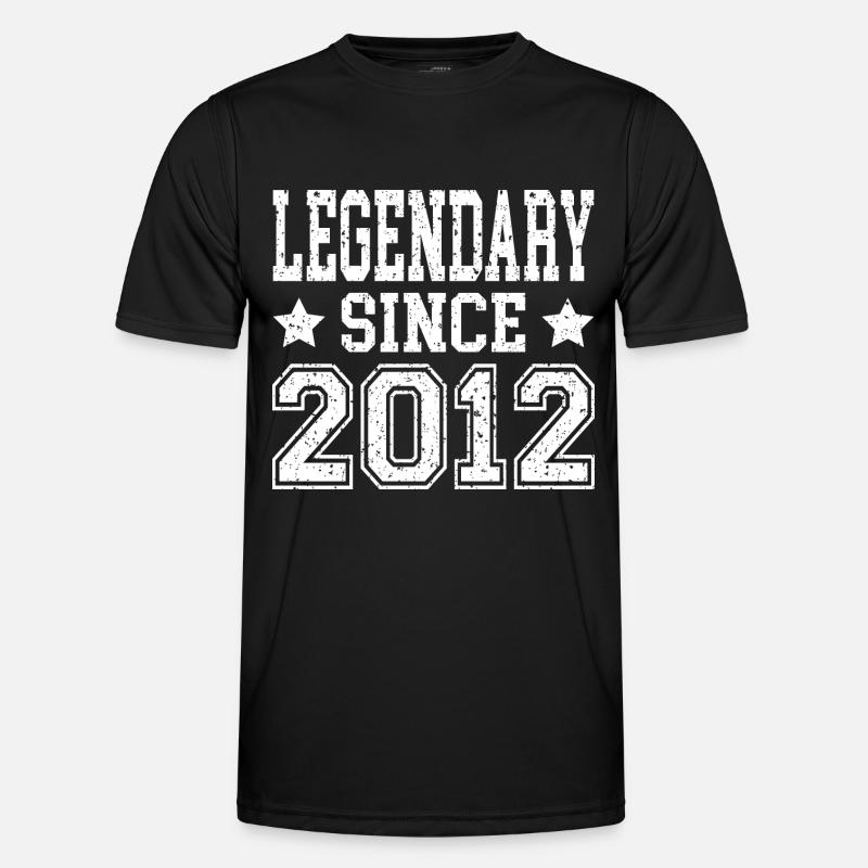 Legendary since 2012 - Men's Functional T-Shirt - black
