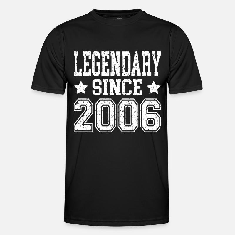 Legendary since 2006 - Men's Functional T-Shirt - black