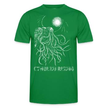 CTHULHU RISING - T-shirt sport Homme - vert - Devant - AI Model Male 178 dark (178cm)
