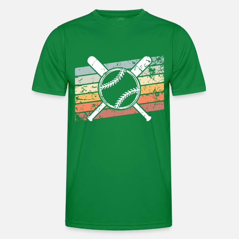 Baseball Männer Funktions-T-Shirt