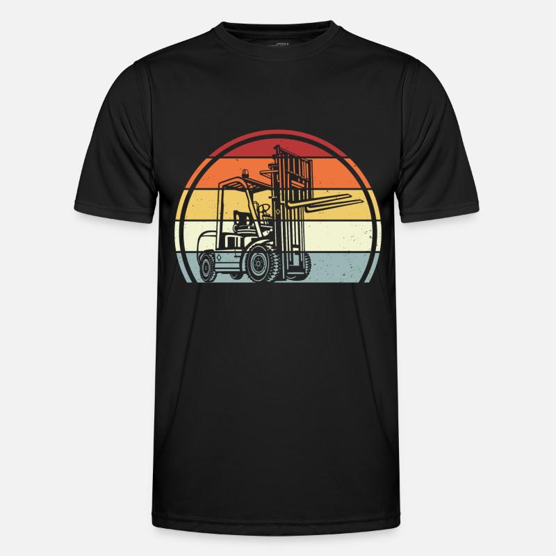 Forklift Forklift - Men's Functional T-Shirt - black