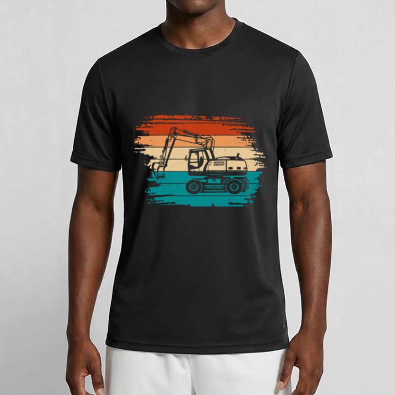 Bagger Männer Funktions-T-Shirt