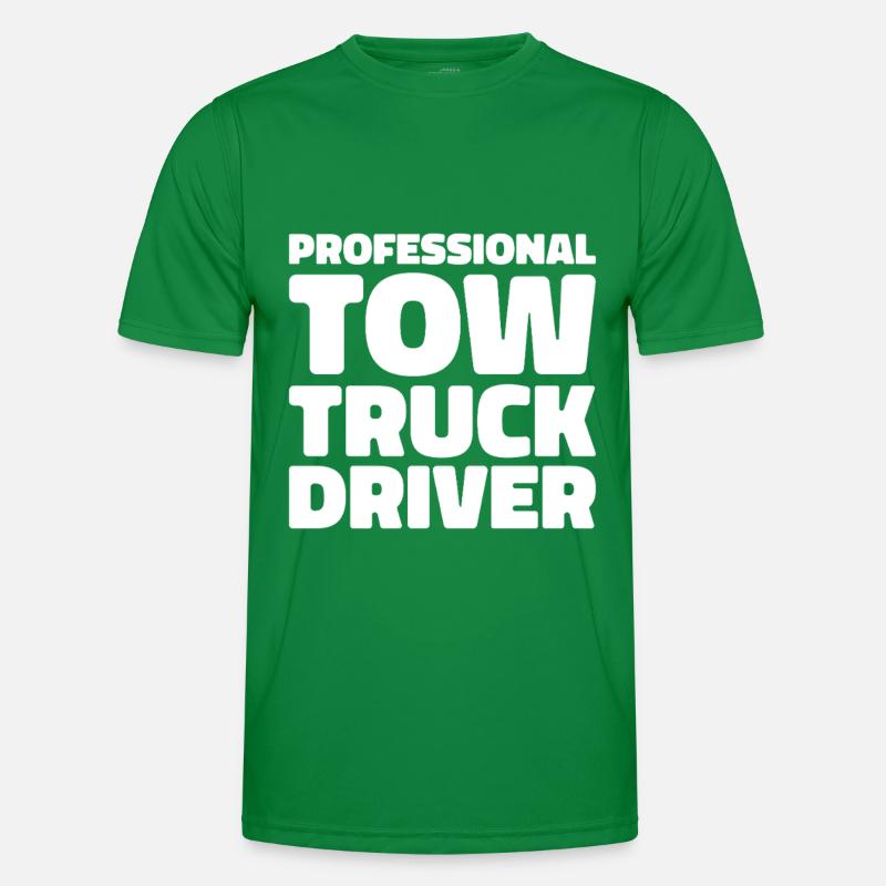 Abschleppdienst Abschlepper Männer Funktions-T-Shirt
