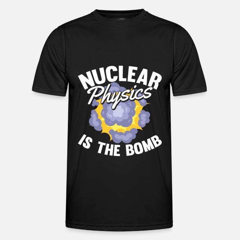 Physics Physicist - Men's Functional T-Shirt - black