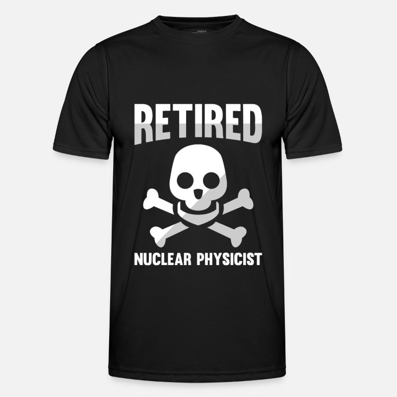 Physik Physiker - Männer Funktions-T-Shirt - Schwarz