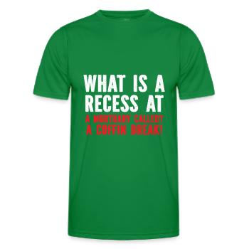 Halloween - T-shirt sport Homme - vert - Devant - AI Model Male 178 dark (178cm)