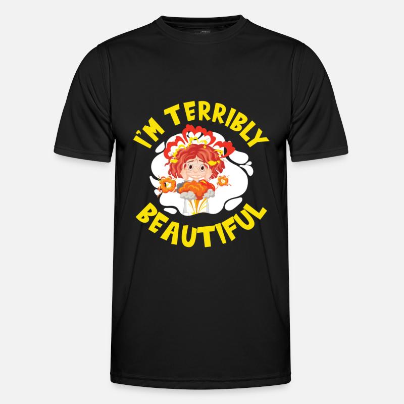 Physics Phyiker Niedlich Nuclear Physics - Men's Functional T-Shirt - black